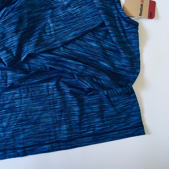 Reebok Sleeveless Tank Navy (M) - Picture 6 of 7